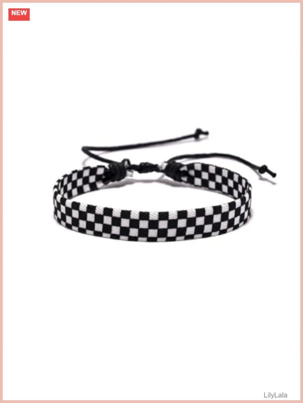 Adjustable Cotton Rope Bangle Bracelet Colorful Plaid Woven Statement Jewelry